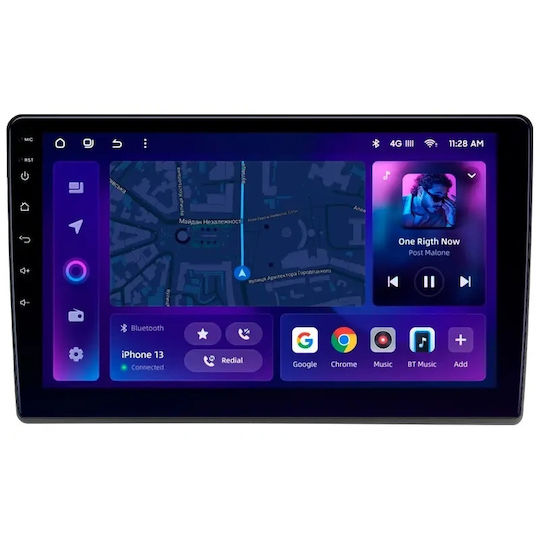 Moss M2 Car Navigation Fiat 500 L 2012-2018 4+64gb 10" Ips Octa-core 1.6ghz Android 4g Bluetooth 5.1 Dsp