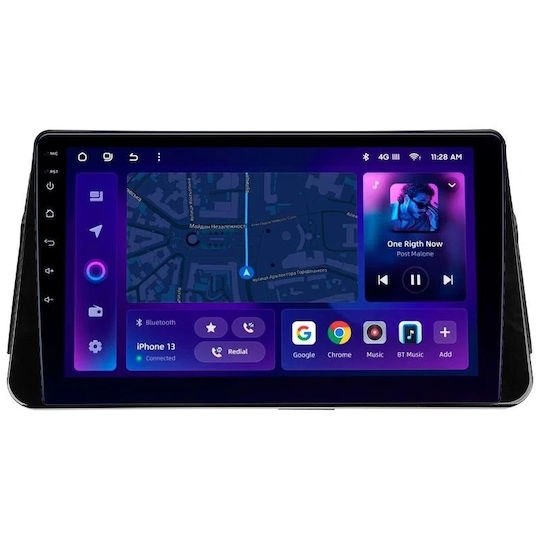Moss M3 Автомобилна Навигация Nissan Kicks 2017-2021 4+32GB 10" QLED Octa-Core 2GHz Android 4G Bluetooth 5.1 DSP