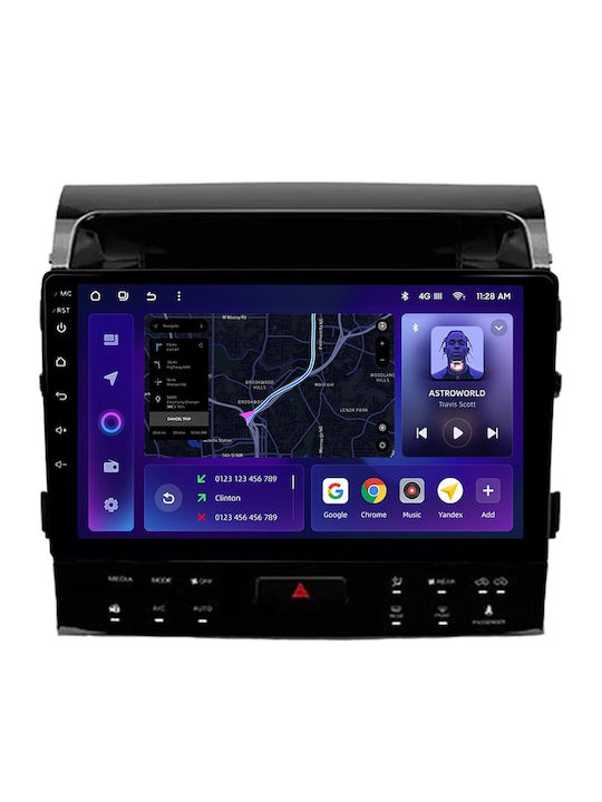 Navigație Auto Moss M2 Toyota Croazieră Pe Uscat 11 J200 2007-2015 Ii 4+32gb 10" Ips Octa-core 1.6ghz Android 4g Bluetooth 5.1 Dsp Variantă A