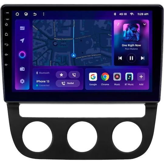 Auto-Audiosysteme Moss M2 Volkswagen Golf 5 2005-2010 4+32gb 10 Zoll Ips Octa-Core 1.6GHz Android 4G Bluetooth 5.1 DSP Variante C