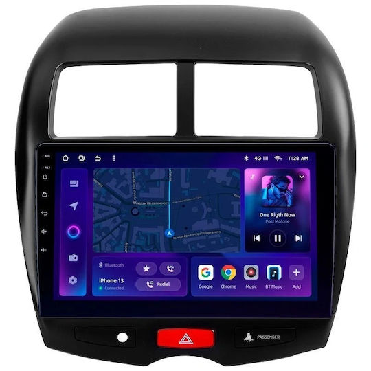 Auto-Audiosysteme Moss M2 Mitsubishi Asx 1 2010-2016 4+64gb 10 Zoll Ips Octa-Core 1.6GHz Android 4G Bluetooth 5.1 DSP Variante A