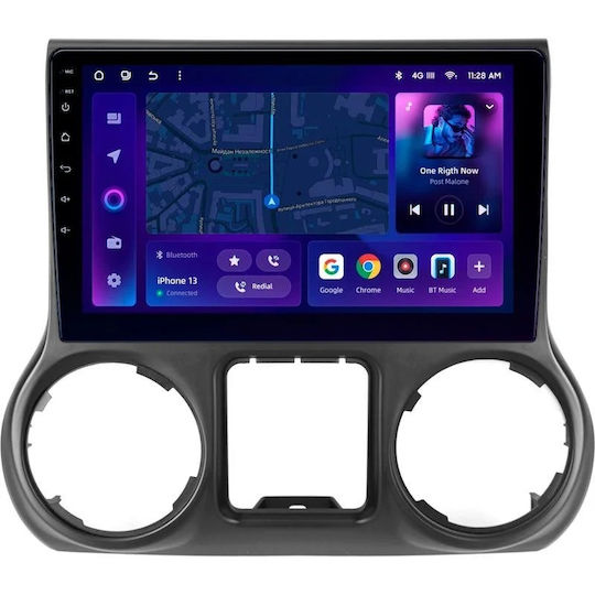 Navigație Auto Moss M3 Jeep Wrangler 3 2010-2018 4+32GB 10" QLED Octa-Core 2GHz Android 4G Bluetooth 5.1 DSP Variantă A
