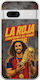 La Roja Campeones Del Mundo Marc Cucurella Google Pixel 7a 5g Flexible TPU Transparent Silicone Case