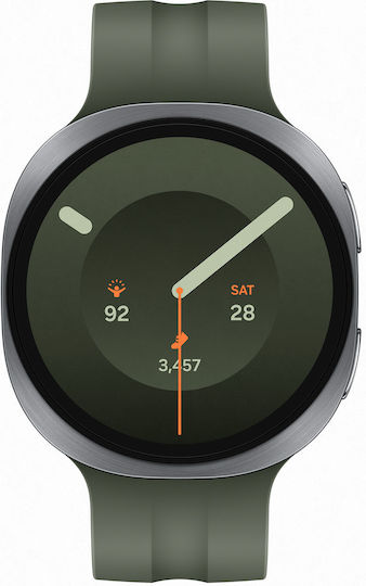 Samsung Galaxy Watch 9 LTE Aluminium 44mm Waterproof with eSIM and Heart Rate Monitor Silver