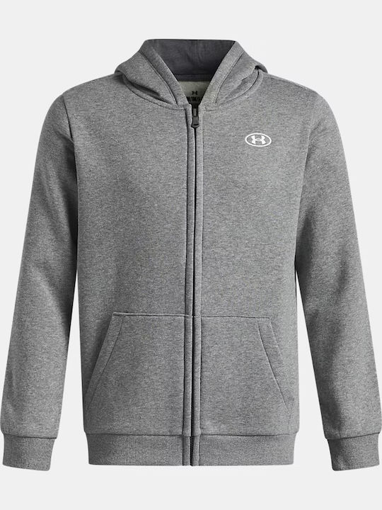 Under Armour Полар Детска Суичър Жилетка с Качу...