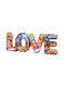 Gilde Διακοσμητικό Love "street Art" 5×38,5×15εκ