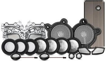 Pachet Sistem Audio Plug&Play Mb Glc 100fs Dedicat Mercedes Benz Glc 2023-2024 + Amplificator Dsp 200 W