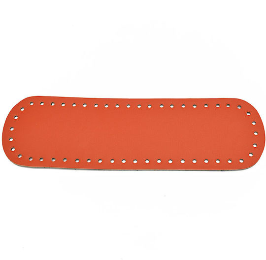 Elegant Oval Bottom 31x10cm Patent Burgundy