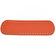 Bottom Elegant Oval 31x10cm Croco Black