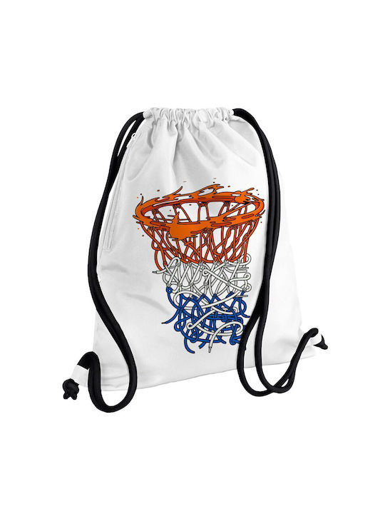 Koupakoupa Basket Net KP 34711 Gymbag BB Weiß S...