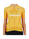 Sportful Tricou De Ciclism Pentru Femei Cu Mâneci Scurte Galben