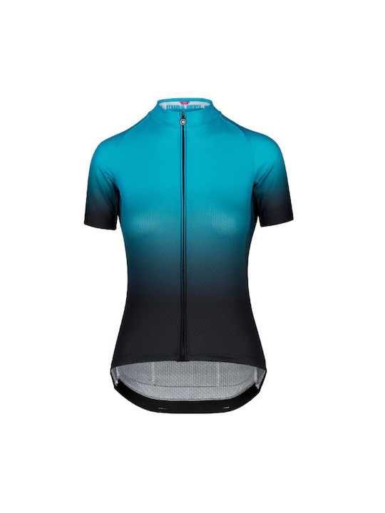 Assos Tricou De Ciclism Cu Mâneci Scurte Pentru Femei Turcoaz