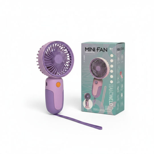 V-store Ventilator De Mână USB Violet MJ121-PURPLE