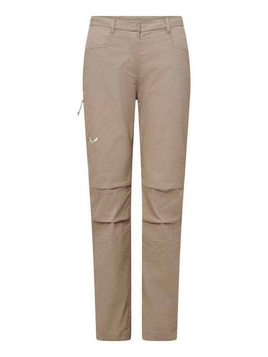 Salewa Agner Pantaloni Lungi De Cățărare Pentru Femei Bej