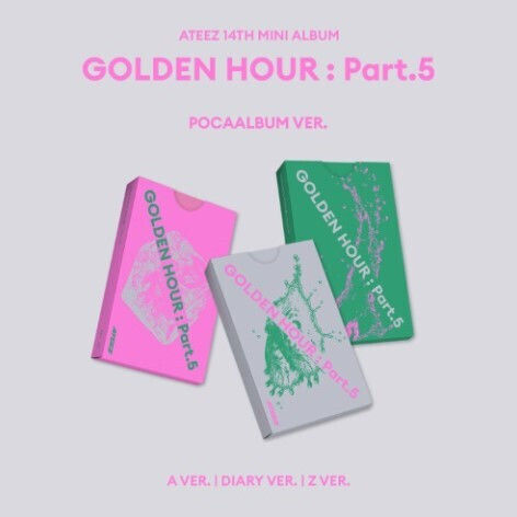 Ateez 14th Mini Album Golden Hour Part5 Pocaalbum