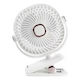 Rechargeable Table Fan 3 Speeds Hoomei Hm-8492s White
