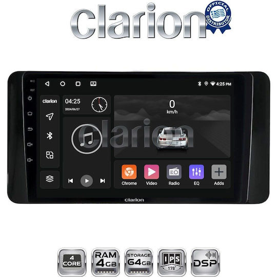 Clarion Sistem Audio Auto Pentru Skoda Kamiq 2019 Bluetooth USB Wi-Fi GPS Apple CarPlay Android Auto