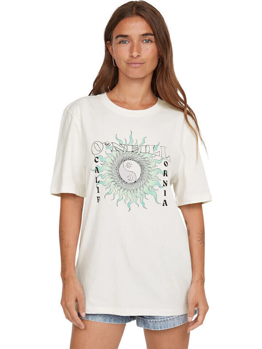 Damen T-shirt Weiß