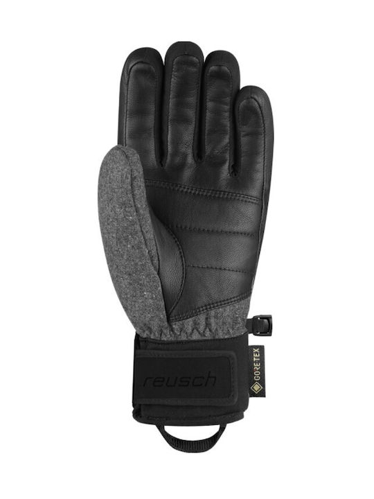 Reusch Mănuși de schi și snowboard pentru femei cu membrană Gore-Tex Negre