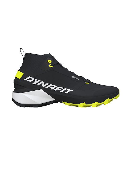 Pantofi Sport Pentru Bărbați Trail Running Negri Impermeabili cu Membrană Gore-Tex