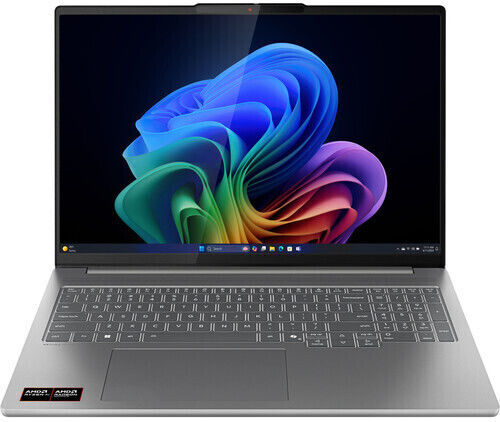 Lenovo IdeaPad Pro 5 16AKP10 16" OLED 120Hz (Ryzen AI 300 Series-AI 7 350/16GB/1TB SSD/GeForce RTX 5050/W11 Home) Луна Грей (Международна английска клавиатура)