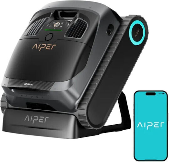 Aiper Scuba X1 Wireless Robotic Vacuum Cleaner for Pool Bottom / Walls / Waterline for Pools 200m²