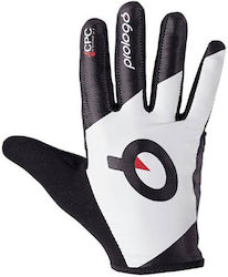 Prologo Lange Fahrradhandschuhe Weiße