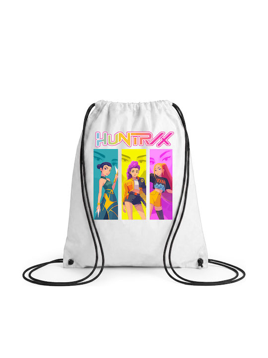 Digital Place K-pop Demon Hunters Детска Раница Бяла 42x34см