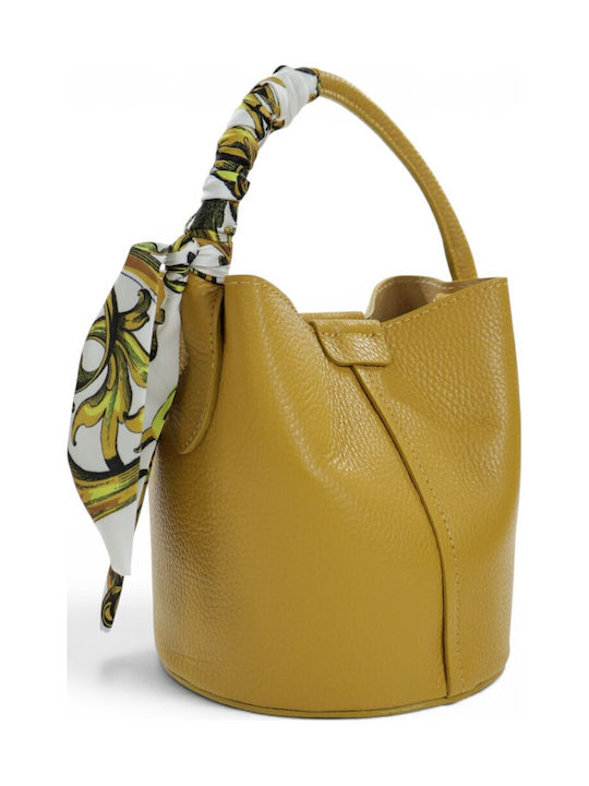 Passaggio Leather Δερμάτινο Γυναικείο Πουγκί Ώμ...