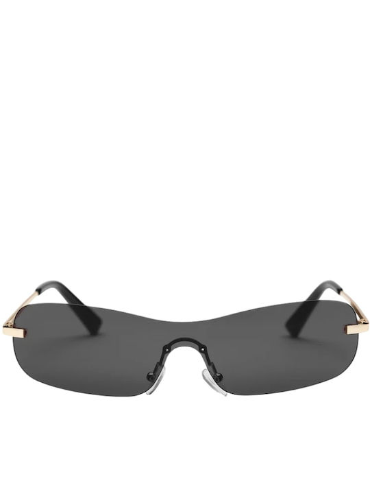 Chpo Unisex Sonnenbrillen mit Gelbem Metallischem Rahmen 16134RR