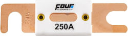 ANL предпазител Four Connect 4-690378 Stage3 керамичен OFC 250A ANL предпазител Four Connect 4-690378 Stage3 керамичен OFC 250A