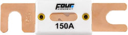 ANL Предпазител Four Connect 4-690376 Stage3 Керамичен OFC 150A ANL Предпазител Four Connect 4-690376 Stage3 Керамичен OFC 150A