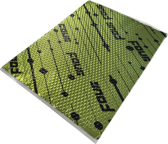 Premium Four Connect S1-basemat Car Soundproofing 2.0 Mm 500x370 Sheet