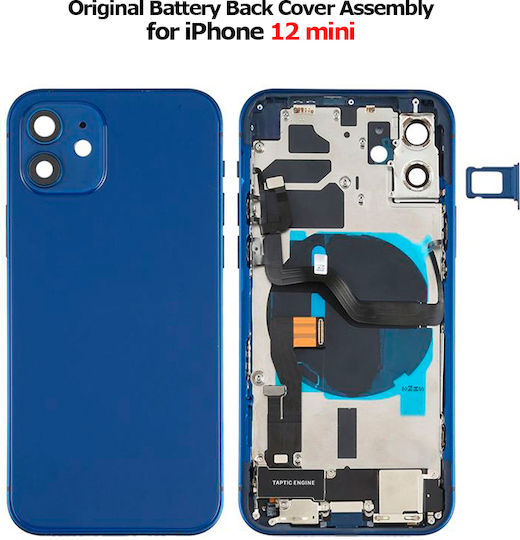 Заден капак на батерията в комплект за iPhone 12 Mini *grade C*