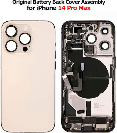 Заден капак на батерията в комплект iPhone 14 Pro Max US версия eSIM *grade A*