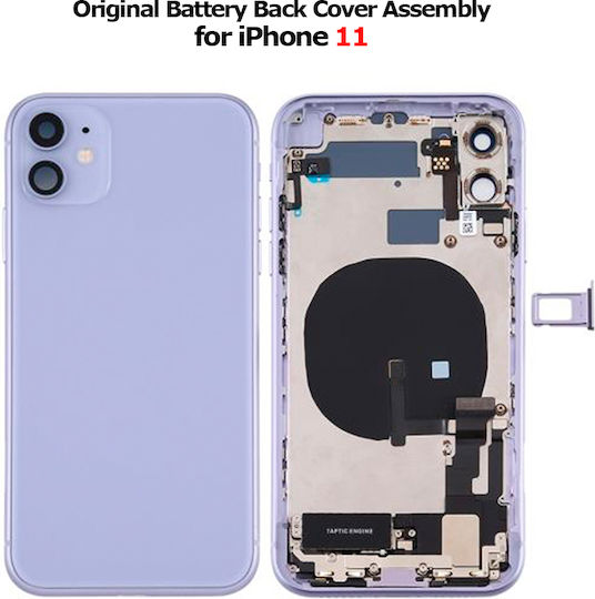 Original Batterie Rückdeckel Assembly iPhone 11 *Grad B*