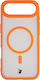 Bizon Back Cover Silicon Portocaliu iPhone Air