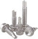 Inox Selbstschneidende Inox Sechseckschraube mit Durchmesser M5.5 und Länge 32mm 100 Stück