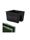 Form Plastic Form Plastic Pflanzgefäß Schwarz 20cm