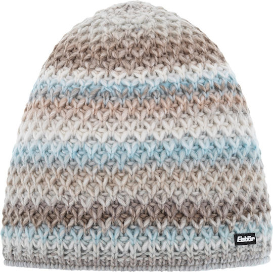 Beanie Unisex Strickmütze in Beigem Farbton