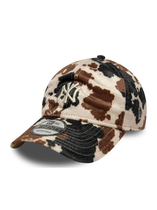 New Era Шапка с животински принт 9twenty Strapback 60844104 Кафява