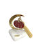 Kalliopi Silver Handmade Tabletop New Year's Lucky Charm Pumpkin Red Stone 2027