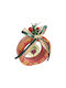 Kalliopi Silver Handgefertigter Hängender Glücksbringer Granatapfel Rot Keramik 2027 11x13cm