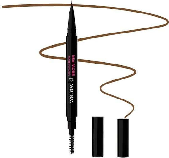 Wet n Wild Ultimate Brow Στυλό για Φρύδια Medium Brown 0.5ml