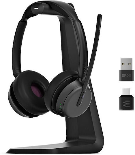 Epos Impact 1000 MS On Ear Multimedia Headsets with Microphone and USB-C Connectivity