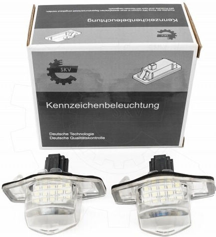 SKV Lumini Pentru Plăcuțele De Înmatriculare Lumini LED Pentru Honda Civic CR-V HR-V Jazz