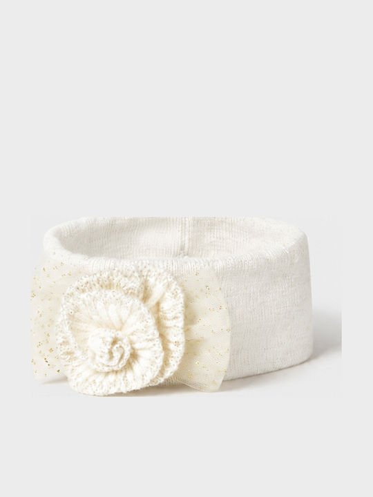 Mayoral Baby Headband in Beige Colour