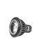 kelvo Metallic Recessed Spot with Built-in LED and Warm White Light White 5x5cm
