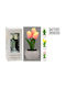 Künstliche Tulpen LED Keramik Topfpflanze 9×20cm 3 Farben Rosa