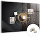 Magnetische Pinnwand Ein Kaffeetasse Einen Magnet 100x70